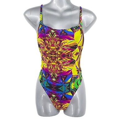 #ad NEW VS Swim 7 Sins Miss Bikini Luxe Maya Side Boob Cheeky One Piece Swimsuit L $60.00