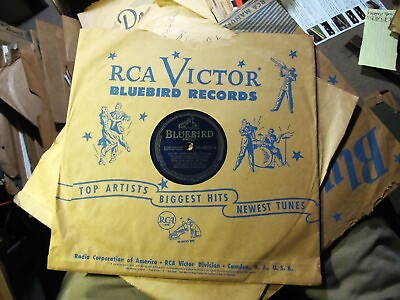 #ad Rudolf Valentino Skit THE SHEIK OF ARABY 1942 SPIKE JONES Oh by Jingo BLUEBIRD $17.99