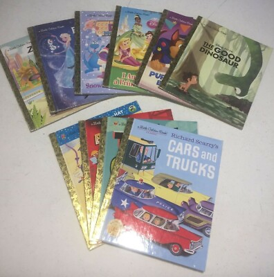 #ad #ad Lot of 10 Little Golden Books Unsorted Mixed Random Lot $8.95