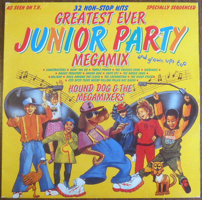 #ad Hound dog amp; the megamixers Greatest ever junior party megamix LP GBP 8.60
