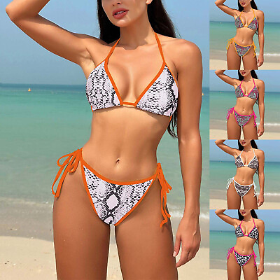 Bikini For Women With Swimsuits Shorts 2 Pieces Fast Dry Stretch Beach Swim Wear $7.99