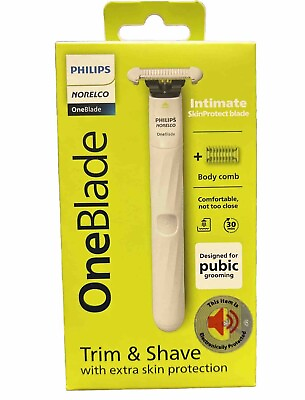 #ad #ad Philips Norelco OneBlade Intimate QP1924 70 Electric Trimmer Shaver SEALED $23.00
