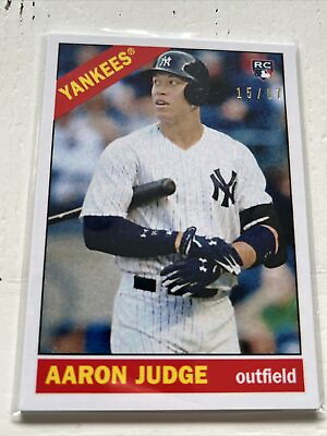 #ad 2017 Transcendent AARON JUDGE 1966 TOPPS RC 87 AJ 1966 VIP PARTY 2017 $170.00