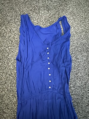 #ad Blue Maxi Dress $20.00