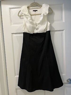 #ad Amazing black white cocktail dress $25.00