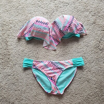 #ad Cute Bright Colors Bikini Set $14.99