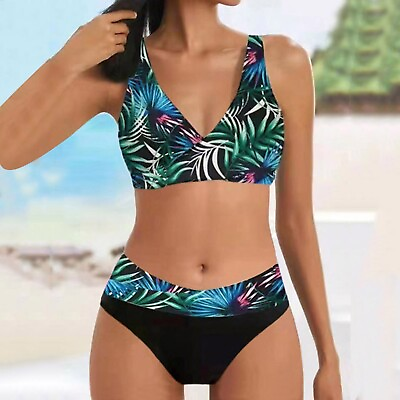 #ad Cute Swimsuits for Teen Girls under 10 Women#x27;s High Waisted Two Pieces Set $18.66