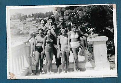 Sexy girls Beach Bikini old vintage photo Croatia 1954. C $9.99