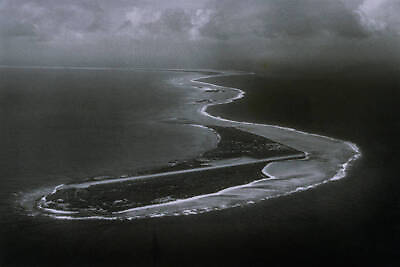 #ad Waves crash against islands Bikini Atoll site Crossroads nuclear we Old Photo AU $9.00
