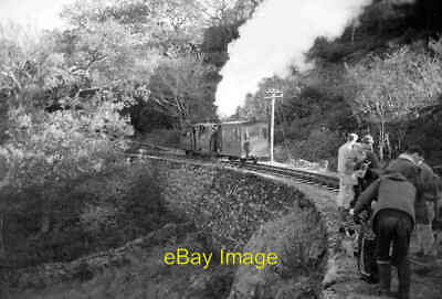 #ad Photo 6x4 Weekend working party near Hafod y Llyn Ffestiniog Railway Rhy c1967 GBP 2.00