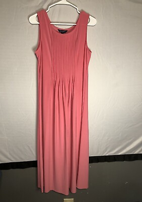 #ad Women’s Travel Smith Sleeveless Maxi Dress Size Small $8.99