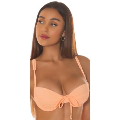 #ad Sexy Ladies Underwired Bikini Top without Pads Abricot #BI850 $21.62