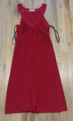 #ad Women’s Calvin Klein Red Cocktail Dress Size 4 $10.49