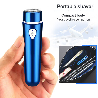 Mini Portable Electric Shaver Beard Trimmer Razor For Men USB Rechargeable New $8.99