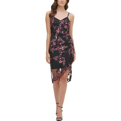 #ad Guess Womens Lace Floral Party Cocktail And Party Dress BHFO 7565 $27.99