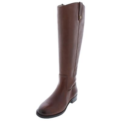 INC Womens Fawne Brown Wide Calf Riding Boots Shoes 7 Medium BM BHFO 4579 $17.99