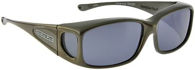 #ad Jonathan Paul Fitover Eyewear Sunglasses SMALL Razor in Gun Metal amp; Gray RZ005 $54.95