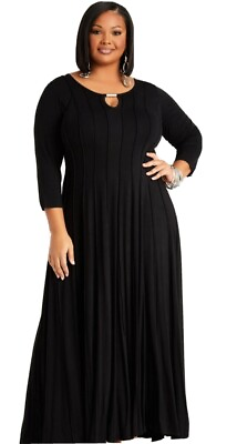 #ad Long black maxi dress for women $40.00