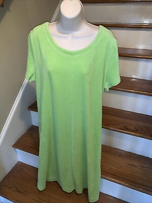 #ad NORDSTROM Night Gown Shower Time Bathing Suit Cover Up Dress Pockets L ❤️tb12m6 $39.00