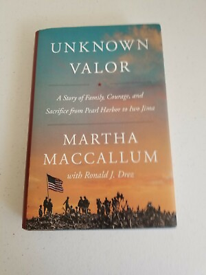 #ad #ad Unknown Valor Martha Maccallum Hardcover First Edition $10.00