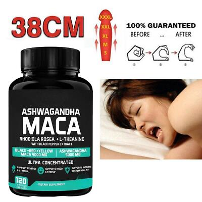 #ad #ad MACA ROOT 4000 MG 120 Capsules Organic Vitamins 2024 NEW $7.55