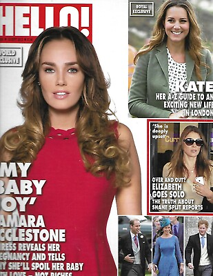 #ad #ad Hello Magazine Tamara Ecclestone Kate Middleton Elizabeth Hurley Jane Seymour $20.66