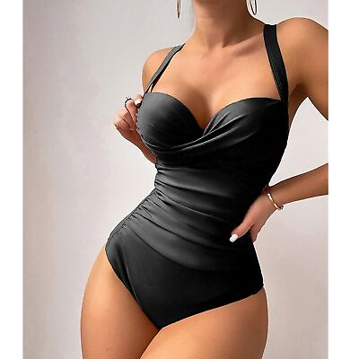 #ad 2023 One piece swimsuit women#x27;s One piece swimsuit swimsuit beach suit $30.79
