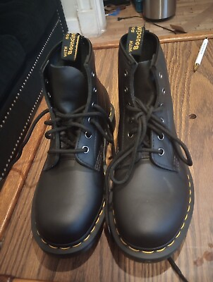 #ad dr. martens womens boots size 6 black $90.00
