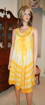 #ad SPECIAL SALE HAWAIIAN CLOSE OUT CASUAL DRESS BEACH COVER UP WOMEN U 8 $14.95