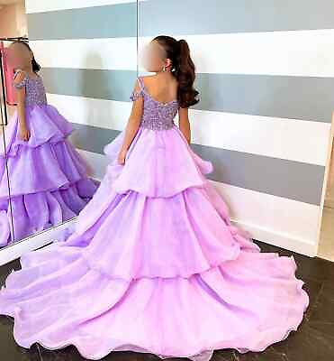 #ad Jenniferwu Custom Made Girl Gown Dress Wedding Party Evening Pegeant Dance Gown $135.15
