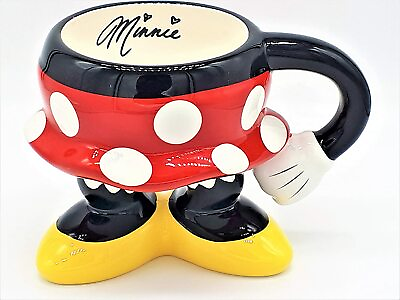 New Disney Parks Minnie Mouse Body Parks Skirt Heels Coffee Tea Mug Please Read $39.95
