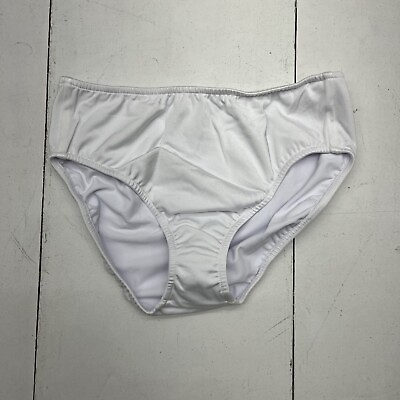 #ad Venus White Bikini Bottoms Women’s Size 6 NEW $22.00