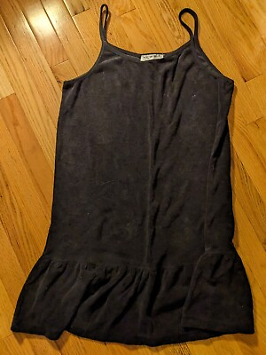 #ad Newport News Size XL Black Bathing Suit Cover Up Dress $22.00