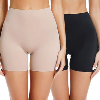 #ad Seamless Boyshorts Panties for Women Anti Chafing Underwear Slip Shorts Shaper $12.79