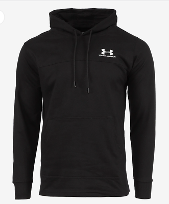 New With Tags Mens Under Armour Lightweight French Terry Fleece Sweatshirt Hoody $38.91