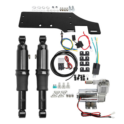 Rear Air Ride Suspension Kit Fit For Harley Touring Road King Street Glide 94 23 $229.80