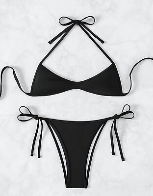 #ad #ad small bikini set swimsuit $10.00