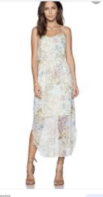 #ad BCBGeneration Printed Casual Maxi Dress Xsmall Xs New Nwt Blue Fall Print Spring $73.20