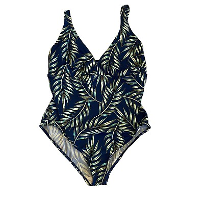 #ad Calypso Cove Women’s One Piece Swimsuit Plus Size 22W Blue Green $16.96