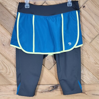 #ad Mountain Hardwear Womens Shorts Skirted Leggings Athletic Running Size M $10.94