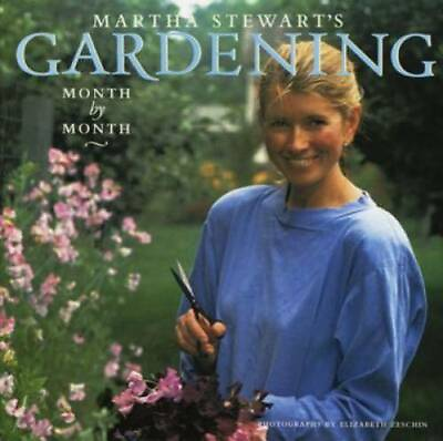 #ad #ad Martha Stewart#x27;s Gardening: Month by Month Hardcover By Stewart Martha GOOD $19.79