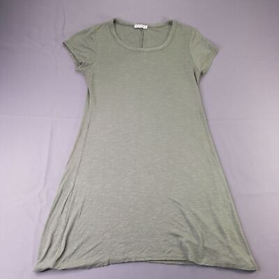 #ad Olivia Rae Womens T Shirt Dress Green Small Summer Dress Short Sleeve Lightweigh $21.39