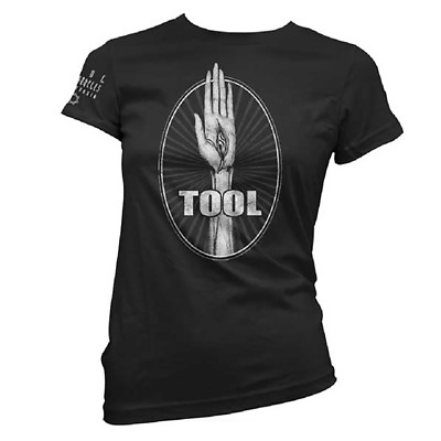 TOOL T Shirt Band Eye In Hand Womens Black New Authentic S M L XL $21.95