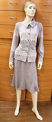 SKIRT SET A LINE SKIRT MADE IN EUROPE ALL SEASON STRETCH CLASSIC LONG SLEEVES $139.00