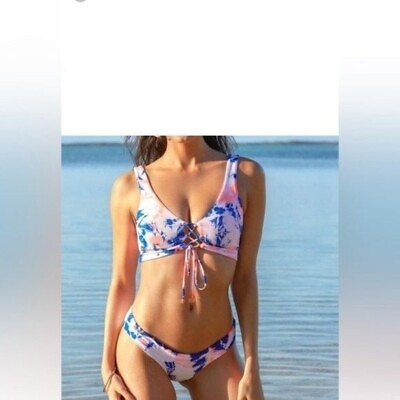 #ad Maaji Super Cute Flattering Soft 4 Way Reversible Bikini Excellent condition $72.20