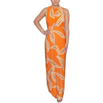 Rachel Rachel Roy Womens Fran Printed Long Summer Maxi Dress BHFO 4631 $18.99