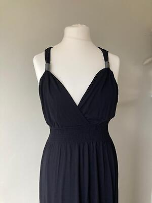 #ad LASCANA Women’s Black Maxi dress Size 16 BEAUTIFUL. Summer Dress GBP 35.88