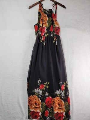 #ad #ad Women#x27;s Floral Design Maxi Dress Size Small $13.91