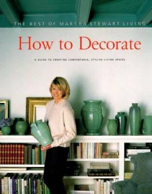 #ad #ad How to Decorate: The Best of Martha Stewart Living Paperback GOOD $4.28