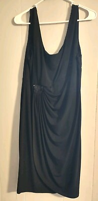 #ad Women#x27;s Connected Black Cocktail Dress Size 14. Read $16.00